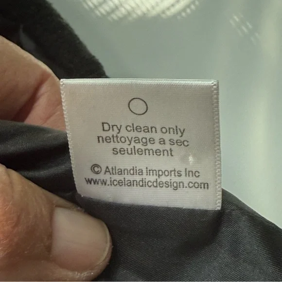 Icelandic Design Green Silk Appliqué Embroidered Lined Wool Jacket Women’s Sm - Picture 16 of 16